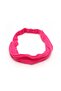 Parachute Bandana Plain Solid Color Cotton Fabric Elastic Pink - 3