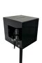 صندوق الشكوى والاقتراحات والطلبات والطوعية من نوع Box 25x25x25 باللون الأسود - 3