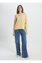 Relaxed Yellow Sweater Women's W242710200 Yellow Knitwear-Cardigan