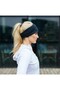 Colorful Combed Cotton Elastic Cotton Patternless Parachute Bandana Combed Cotton Hair Band 2 Pieces - 5