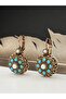 Mardin's Floral Blue Earrings - 3