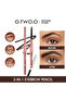 3-in-1 Creamy Eyebrow Pencil - Dark Brown 04