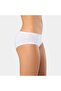 Women's Lycra 2-Piece Cotton Hipster Panties 918/White-White - 2