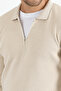 Men's Regular Fit Selani̇k Knit Collar Zipper Knitwear Sweater - 6