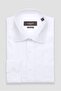 Sartoria Poplin Stretch Cotton Blend Slim Fit White Italian Collar Men's Plain Shirt Gift Boxed - 5