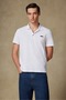 Royal Pike Pamuklu Comfort Fit Beyaz Polo Yaka Erkek Düz Polo Shirt