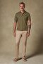 Royal Pike Pamuklu Comfort Fit Haki Polo Yaka Erkek Düz Polo Shirt - 3