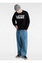 Black Men's Crew Neck Regular Fit Sweatshirt Vn000Jsfy281-Vans Classic Iii Crew - 2