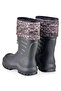 Men's Rain Snow Fisherman Biker Courier Hunter Boots with Thermal Socks -40 Degrees Water Cold Proof Nb01 - 3