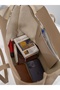 Dora Nubuck Waterproof Large Size Women's Hand and Shoulder Bag - 7