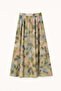 PATTERNED SATIN SKIRT - 2