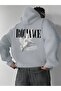 Romance Printed Oversize Sweatshirt