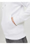Women's Embossed Printed Hooded Sweatshirt - Star -12233972 - BS - 5