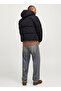 Jjebradley Puffer Hood Sn Hooded Regular Fit Black Men's Jacket 12256974 - 8