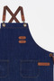 Workshop Barista Ceramic Cook Master Chef Florist Pastry Cook Denim Denim Apron - 2