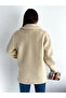 Four Button Plush Coat Lined - 2