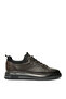 Brown Leather Men's Casual Sneakers 102 24815-M