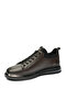 Brown Leather Men's Casual Sneakers 102 24815-M - 2