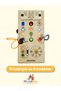 Educational Wooden Montessori Lighted Game Board for Kids - Intelligence Developing Toy - 4