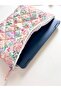 Lilac Floral Laptop MacBook Tablet iPad Case Thick Protection Fabric Quilted Computer Case - 4