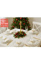 New Year's Tableware Presentation Napkin Ring Large Size Napkin Ring Set of 6
