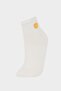 Women's Comfortable Elastic 5-Piece Cotton Booties Socks F5624Axns - 4