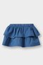 Elastic Waist Layered Jean Skirt Baby Girl F3708A525Au - 5