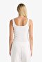 Slim Fit Slim Fit Basic Plain Round Neck Ribbed Camisole Undershirt E5540Ax25Au - 6