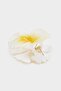 Women's White Lotus Latch Buckle F4962Axns - 3