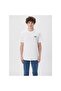 Logo Printed White Men's T-Shirt M0611714-620 - 2