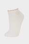 Women's 3-Pack Cotton Booties Socks F5623Axns - 4