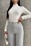 Women's High Waist Flared Palazzo Trousers 3021 - 5