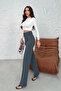 Women's High Waist Flared Palazzo Trousers 3021 - 3