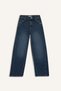 100% Cotton School Balloon Fit Wide Leg Jean Pants Girls F7541A825Au - 8