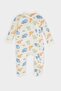 Baby Boy Newborn Dinosaur Printed Combed Cotton Romper F0122A525Au