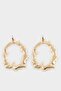 Women's Pearl Detailed Earrings F0874Axns - 3