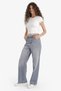 100% Cotton 90's Wide Leg High Waist Long Jean Washed Trousers F6336Ax25Hs - 3