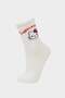 Hello Kitty 3-Pack Cotton Long Socks for Girls F6703A8Ns - 3