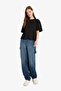 Coool Loose Fit Basic Plain Short Sleeve White T-Shirt F4603Axns - 2