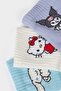 Hello Kitty 3-Pack Cotton Long Socks for Girls F6702A8Ns - 5
