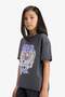 Girls Bratz Oversize Wide Fit Crew Neck Short Sleeve T-Shirt E6574A825Hs - 4