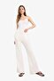 Flare Fit Elastic Waist Wrinkled Textured Trousers E9942Ax25Sm - 2