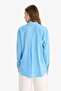 Oversize Wide Fit Muslin Long Sleeve Shirt X2232Az25Sp - 6
