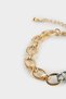 Women's Blue Detailed Gold Bracelet F1123Axns - 2