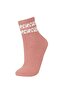 Women's 3-Piece Cotton Socks E2166Axns - 2