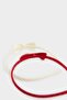 Girl's 2-Piece Ribbon Red and White Crown E9190A8Ns - 3