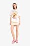 Coool Oversize Wide Fit Crew Neck Printed Short Sleeve T-Shirt F2648Ax25Sm - 5