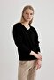 Regular fit knitwear sweater b7865axns - 3