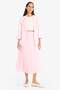 A-Line Regular Waist Pleated Chiffon Midi Skirt F1524Ax25Sp - 3