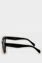 Women's Square Coffee Plastic Frame Coffee Glass Uv Sunglasses F0607Axns - 3